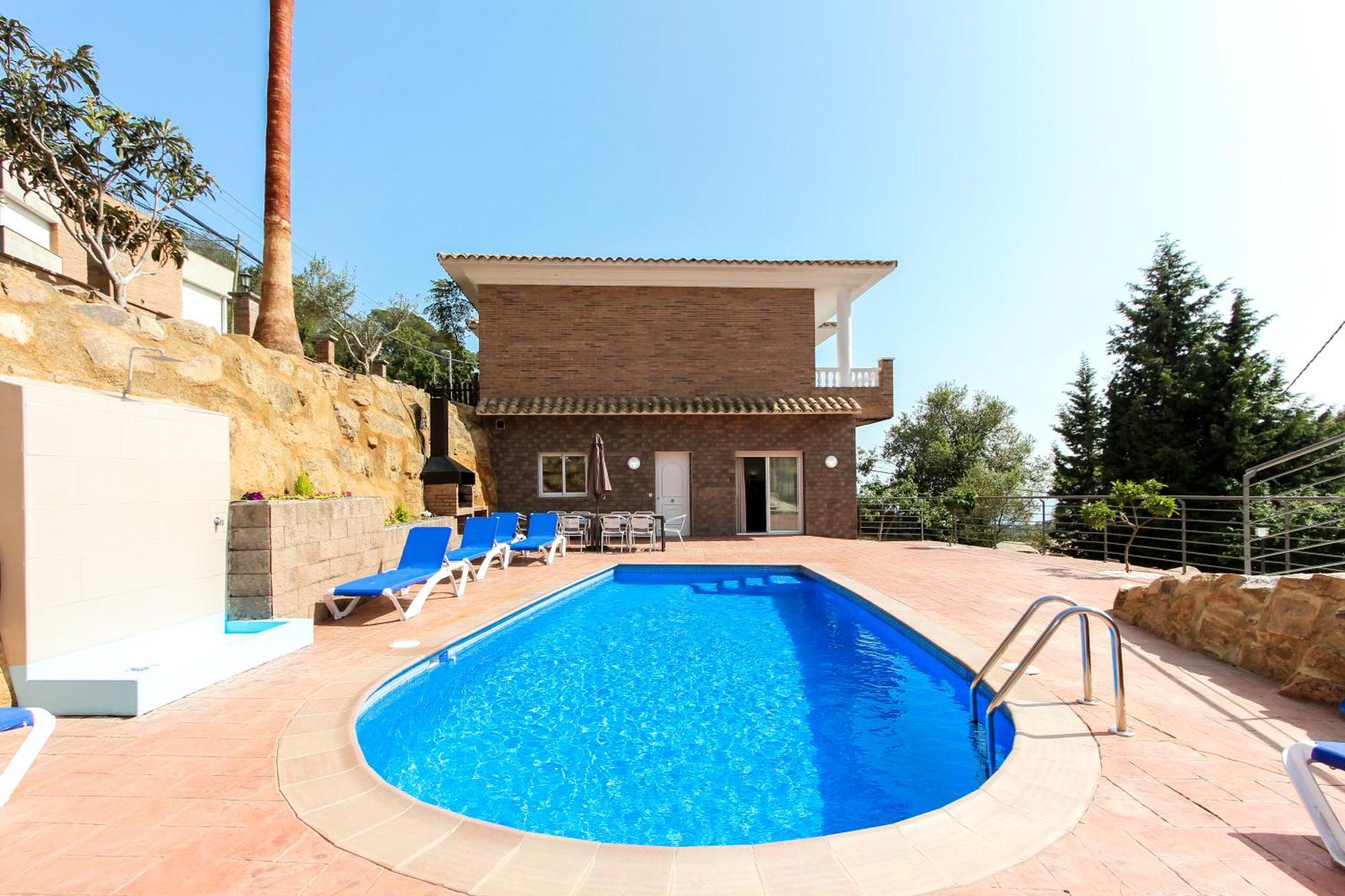 Villa Serena Lloret de Mar Exteriér fotografie