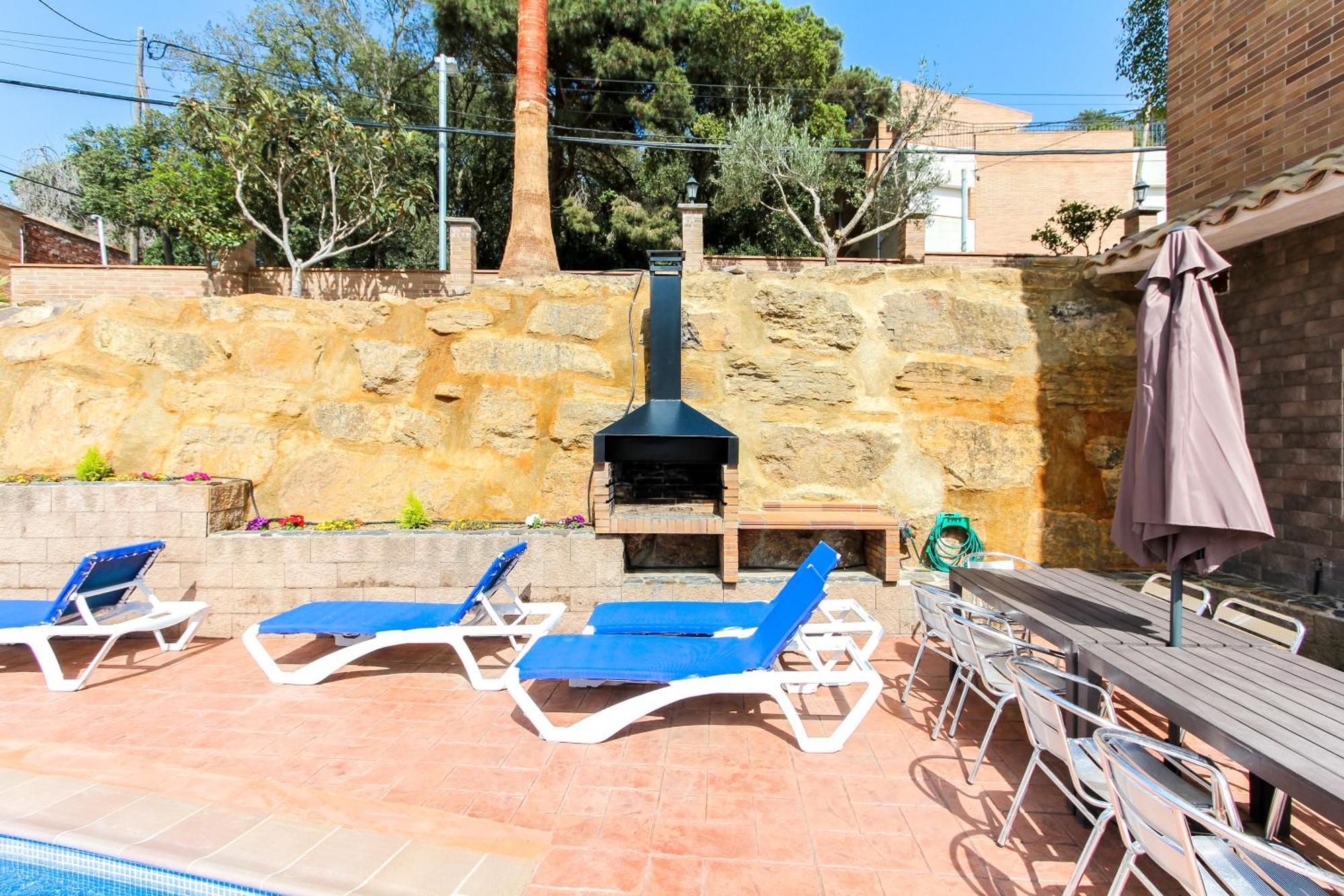 Villa Serena Lloret de Mar Exteriér fotografie