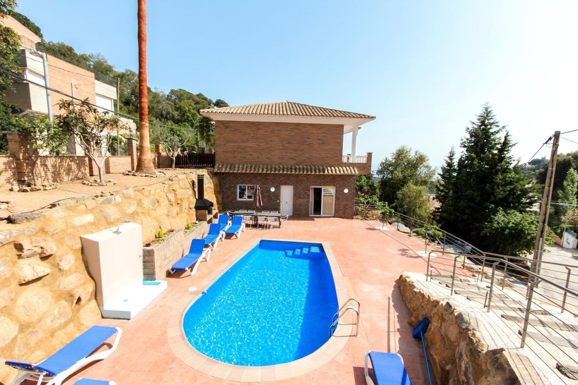 Villa Serena Lloret de Mar Exteriér fotografie